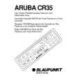 BLAUPUNKT ARUBA CR35 Owners Manual