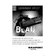 BLAUPUNKT SAVANNAH CR127 Owners Manual