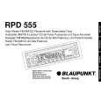 BLAUPUNKT RPD 555 Owners Manual