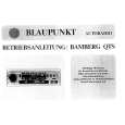 BLAUPUNKT BAMBERG QTS Owners Manual