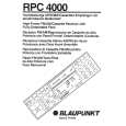 BLAUPUNKT RPC4000 Owners Manual