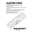 BLAUPUNKT AUSTIN CR45 Owners Manual